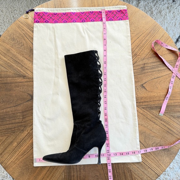 Tory Burch New Large Dust Bag Pink Logo Preppy Accessories Shoes Purse Boots - Picture 10 of 11